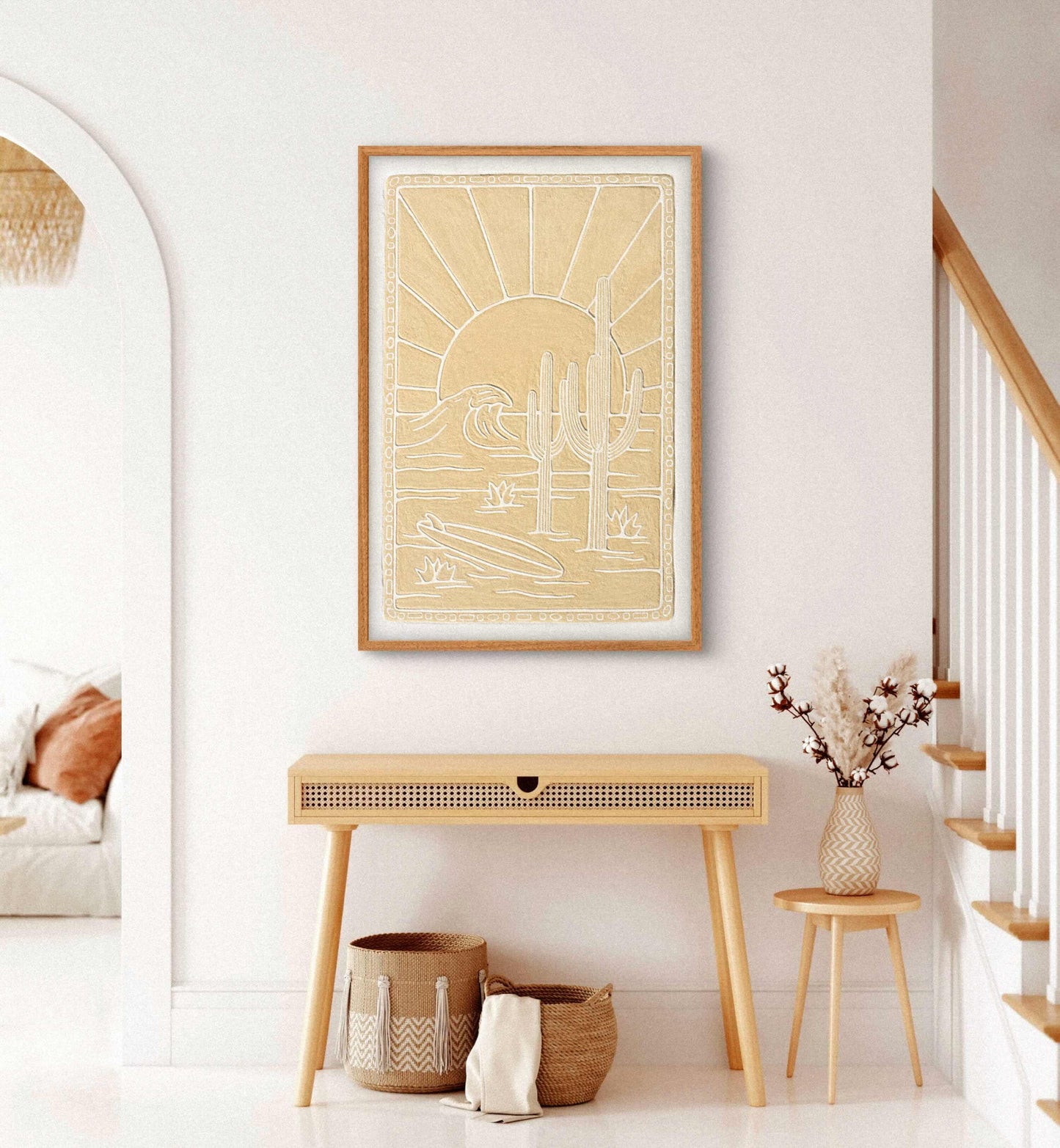 'DESERT SWELL' PRINT *CLAY BAKE