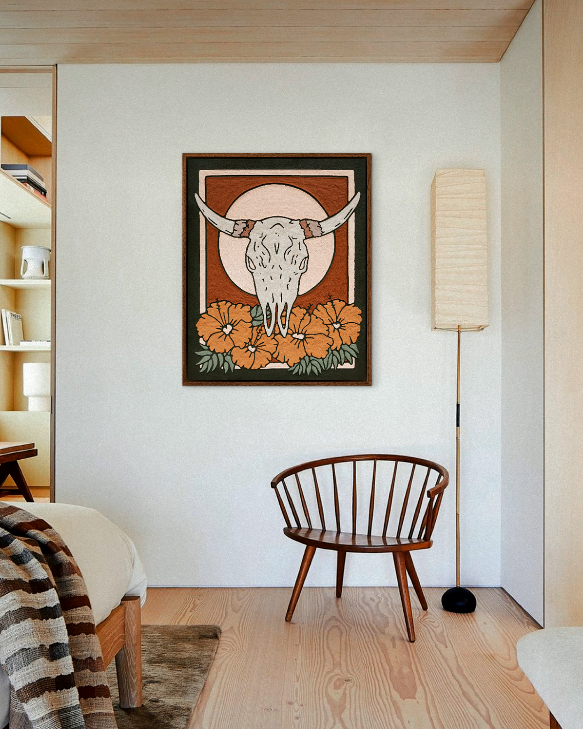 'WHAT REMAINS, WILL BLOOM' Fine Art Print, Olive