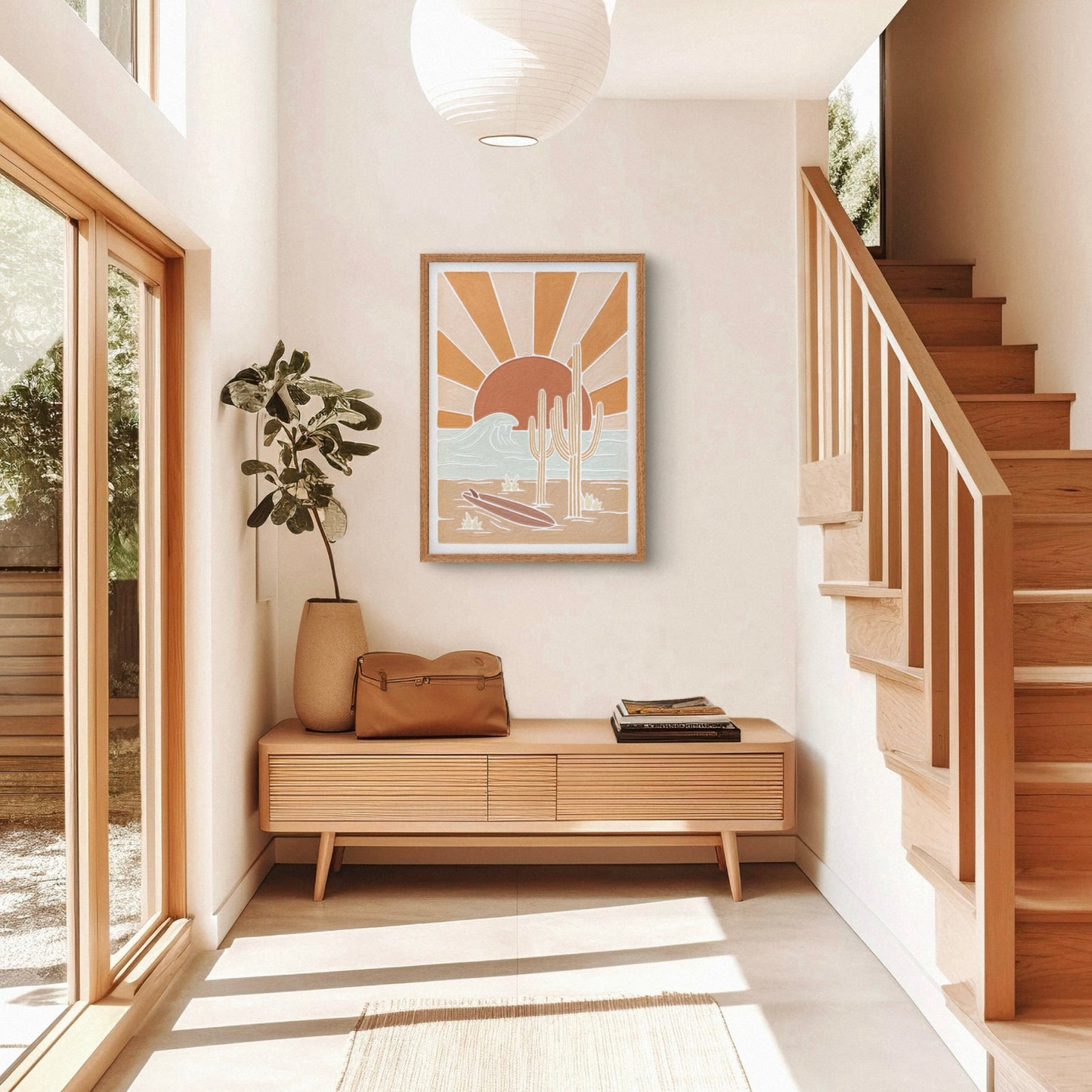 'DESERT SWELL' * TUSCAN SUNSET PRINT