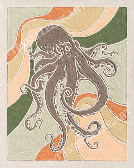'OSCAR THE OCCY' PRINT