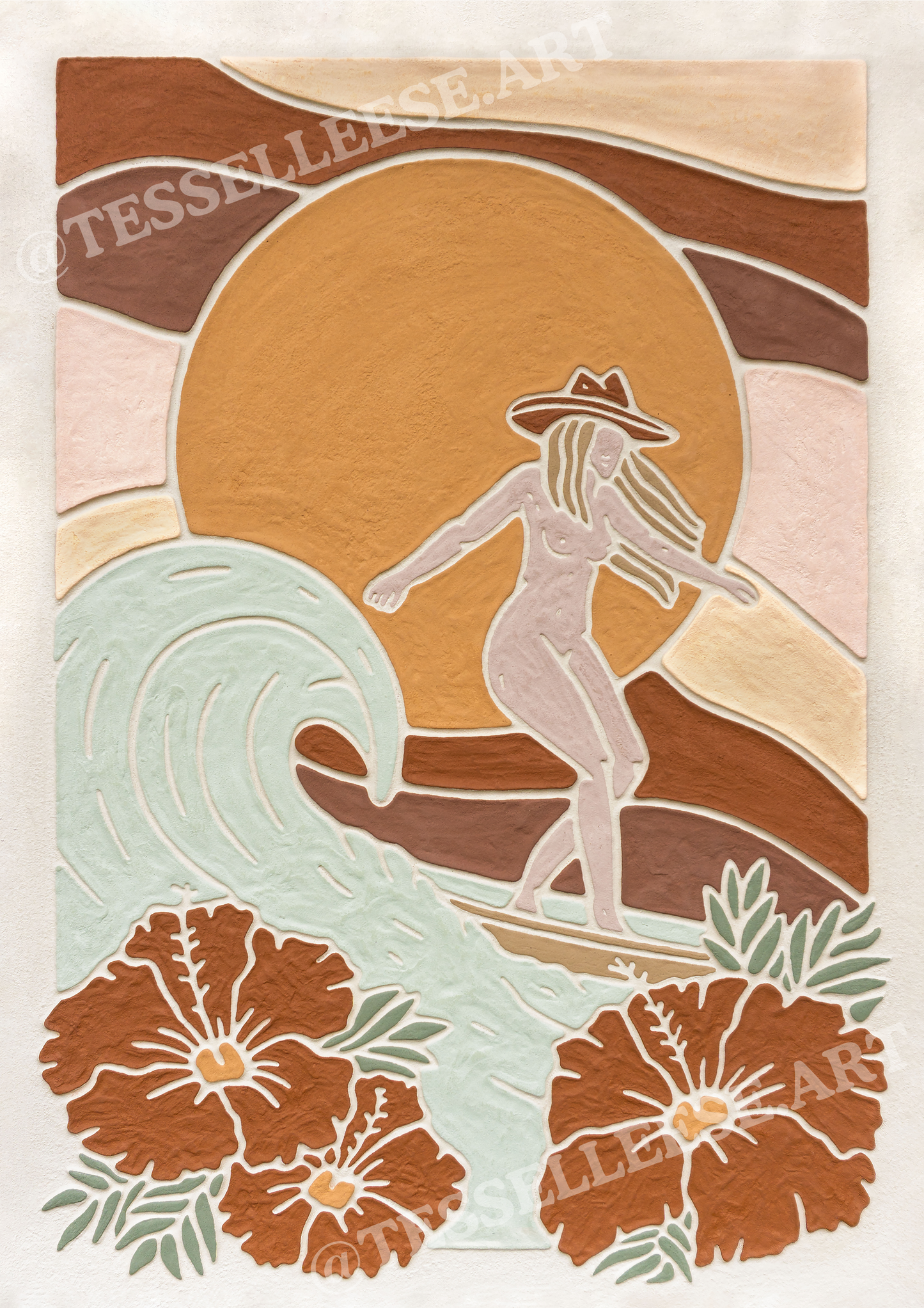 'YOUR WAVE WILL COME' *RETRO SWIRL