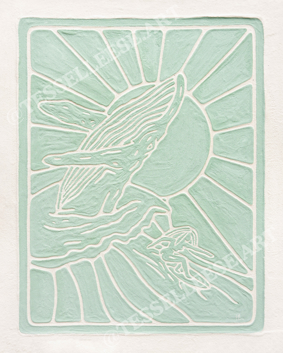 'SOUTH FOR SUMMER' PRINT