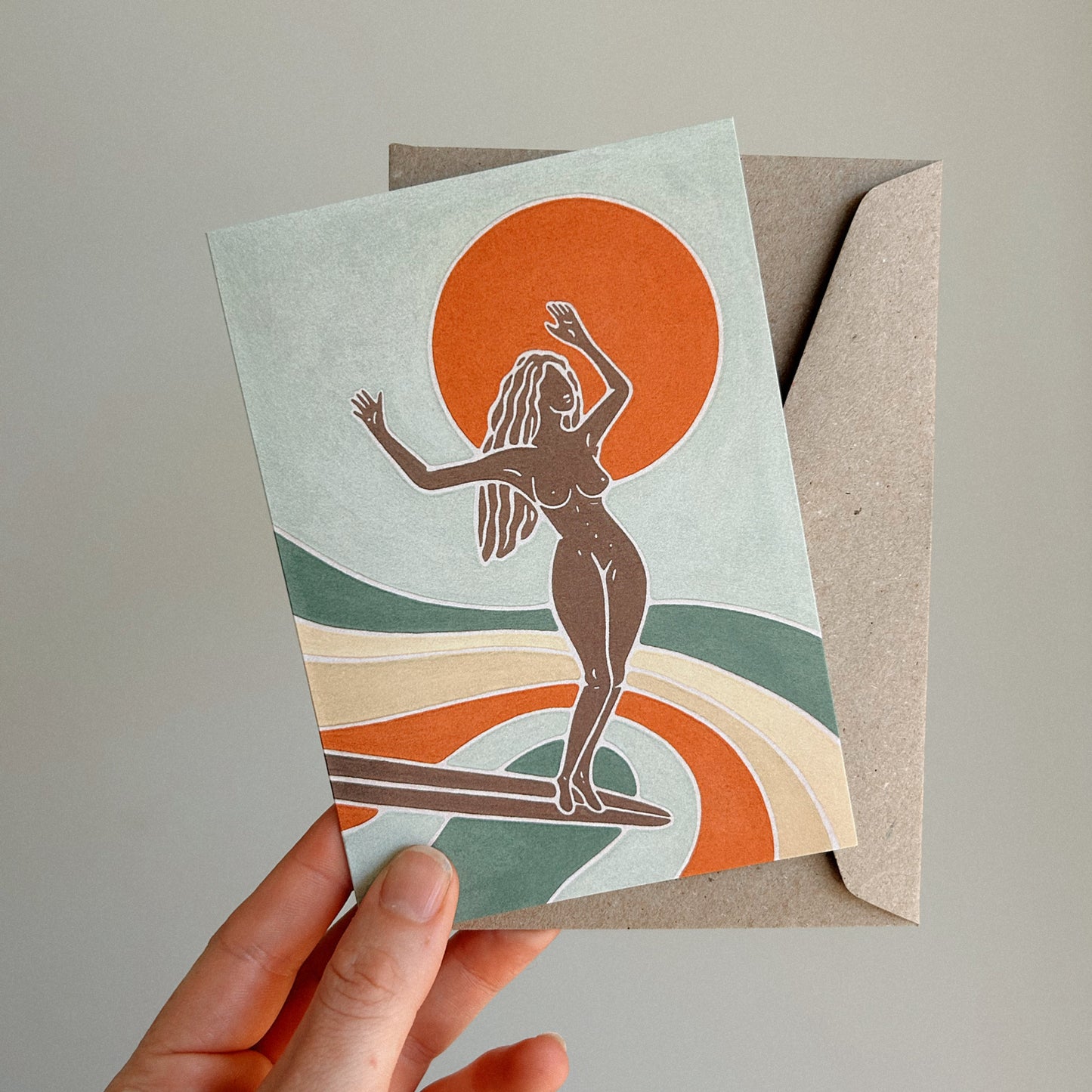 'SUN DAZE' GREETING CARD