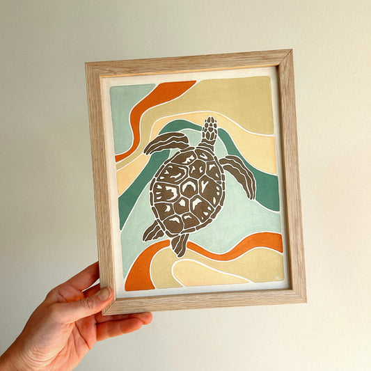 FRAMED 'CRUSH' PRINT