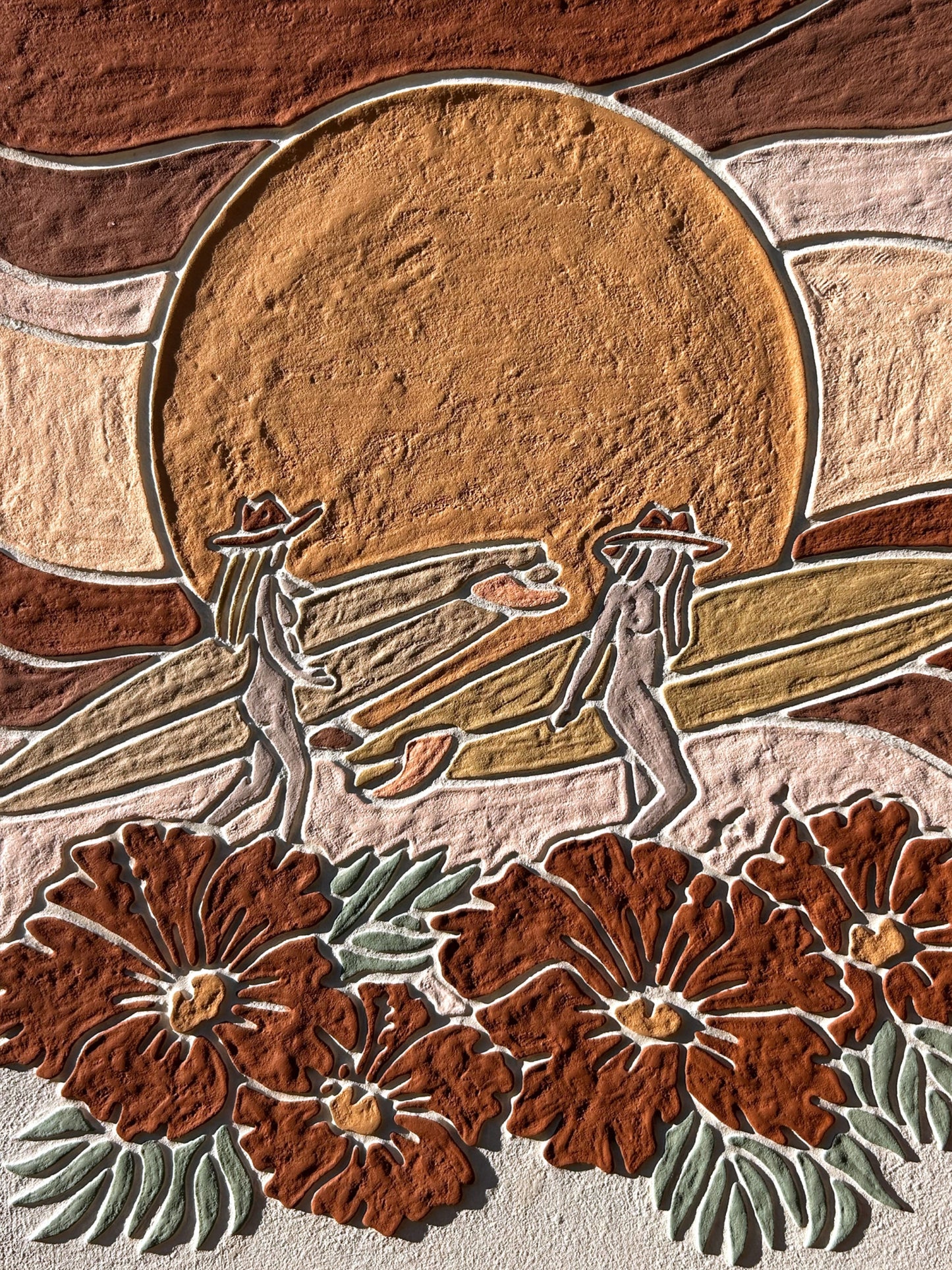 'IN GOOD COMPANY' Original, Retro Swirl
