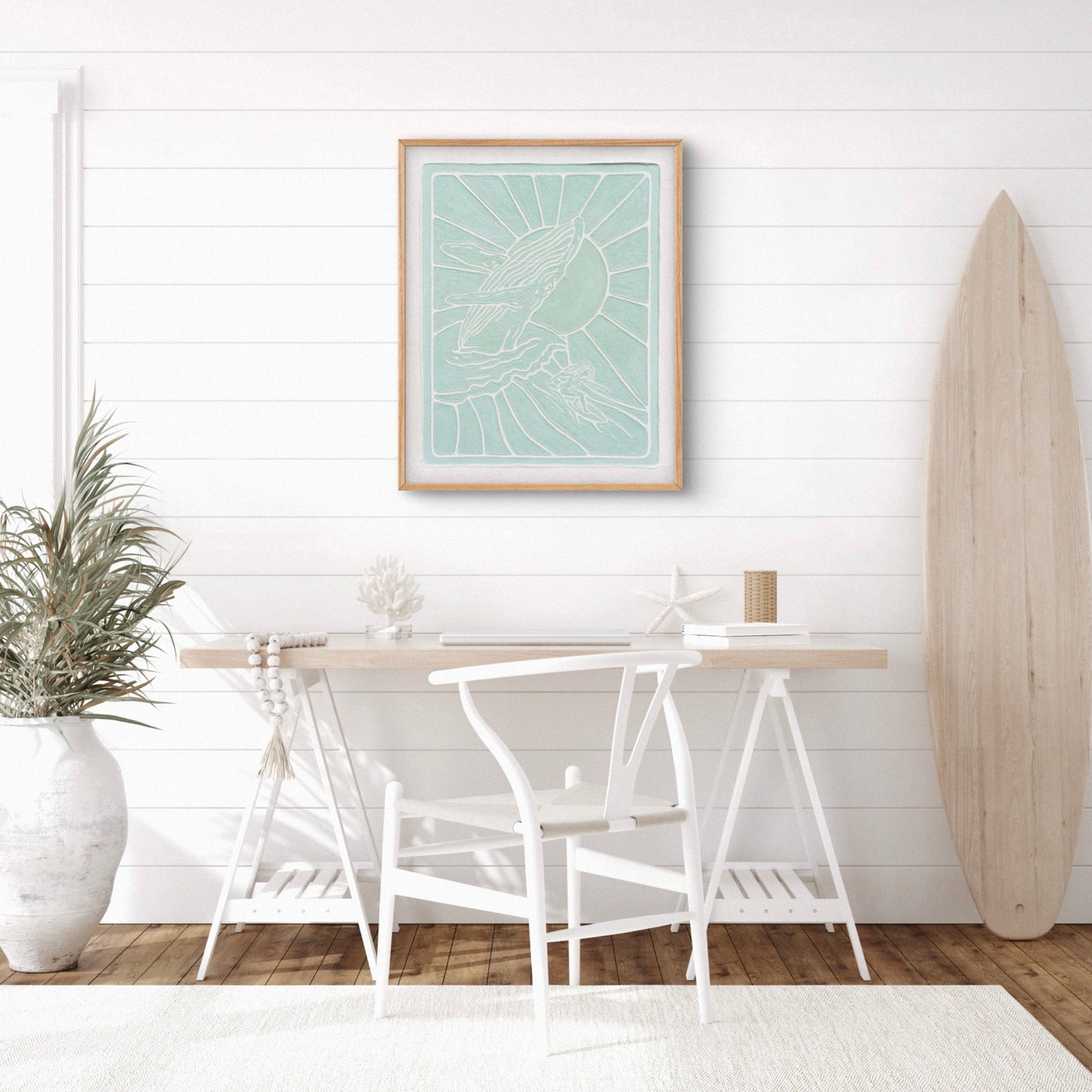 'SOUTH FOR SUMMER' PRINT