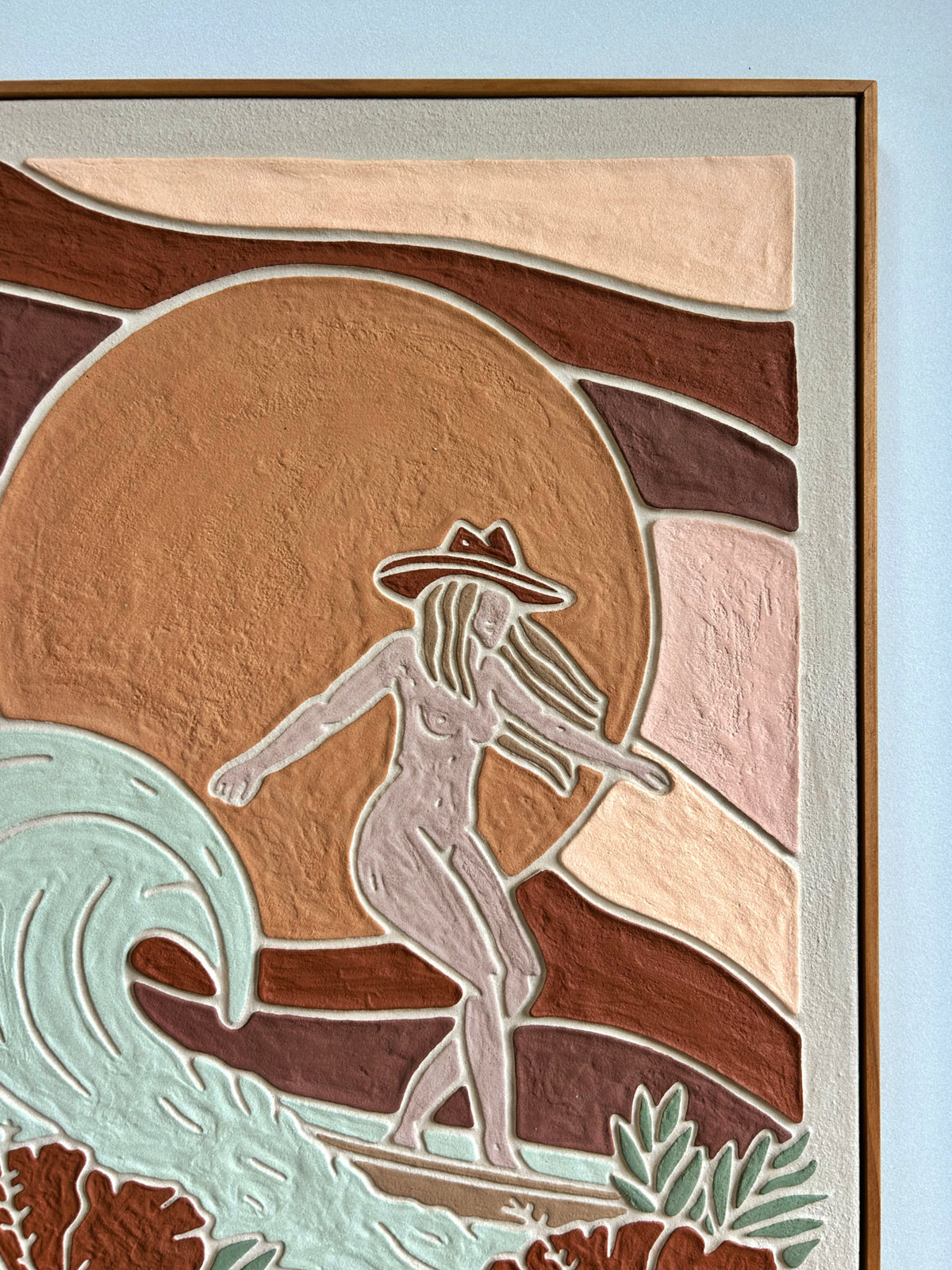 'YOUR WAVE WILL COME' (original) Retro Swirl